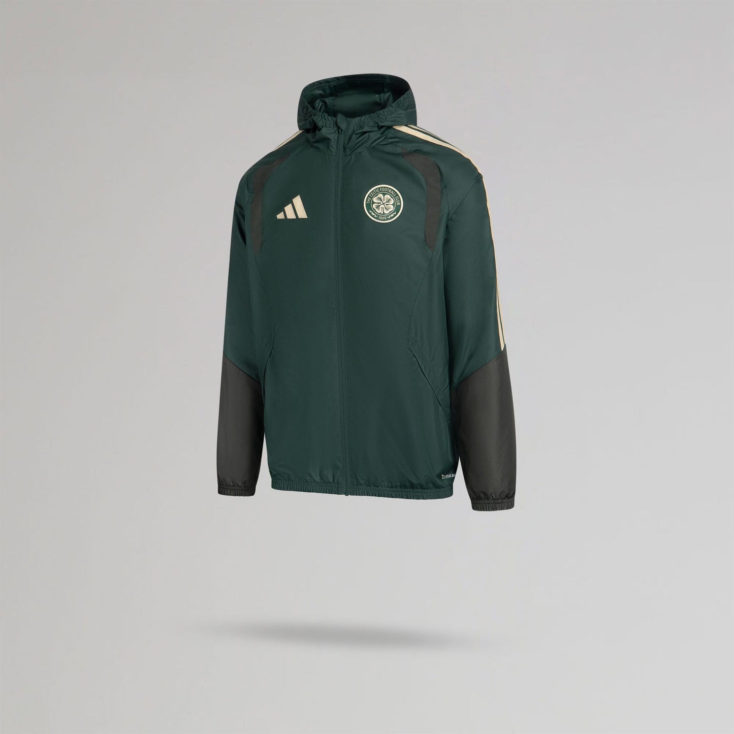 adidas Celtic Junior 2026/27 Shadow Green All Weather Jacket