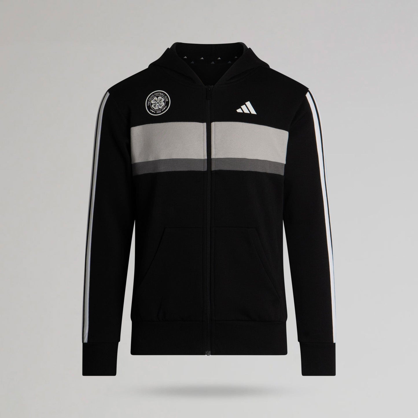 adidas Celtic Junior Black Tracksuit