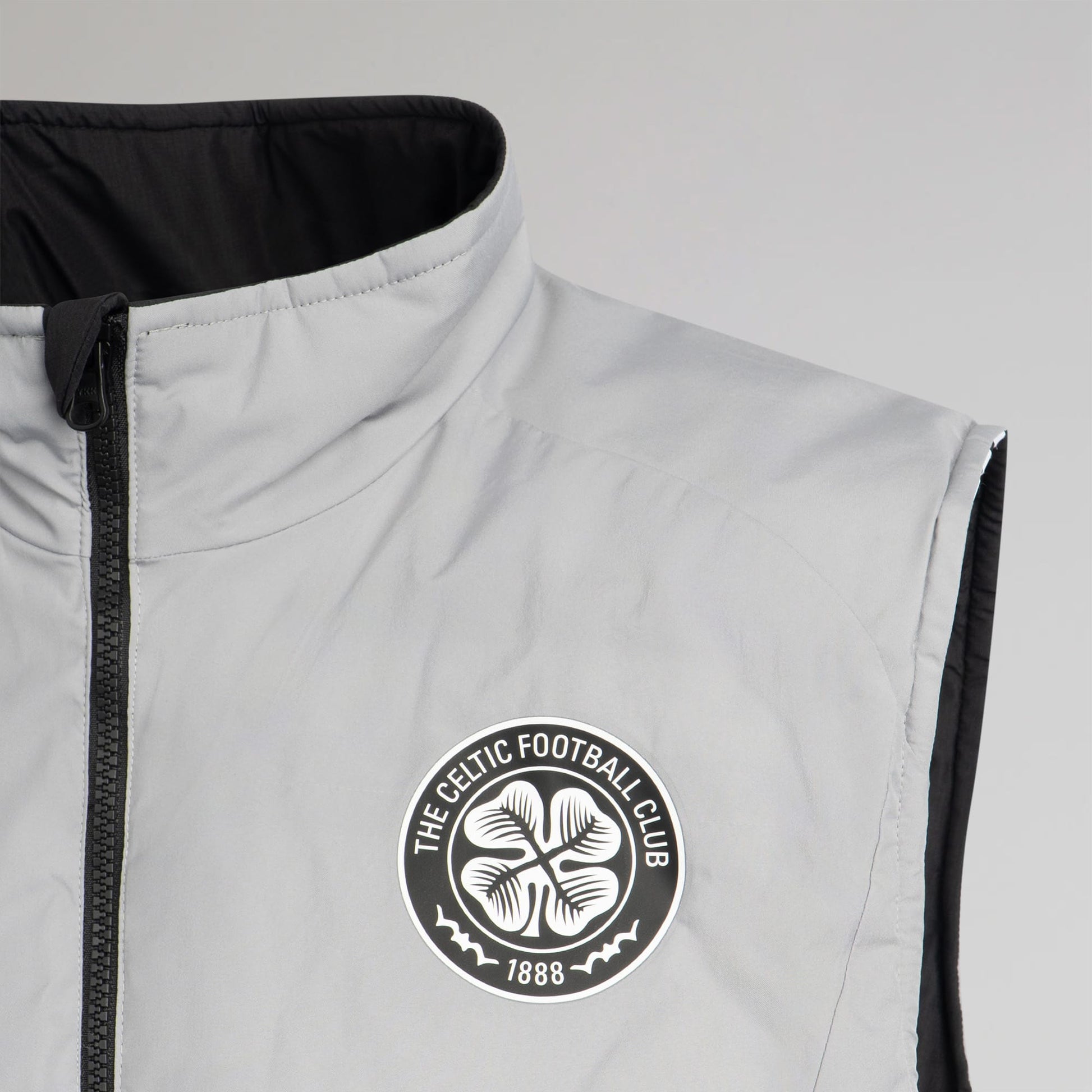 adidas Celtic Men's 2026/27 Black/Grey Reversible Gilet