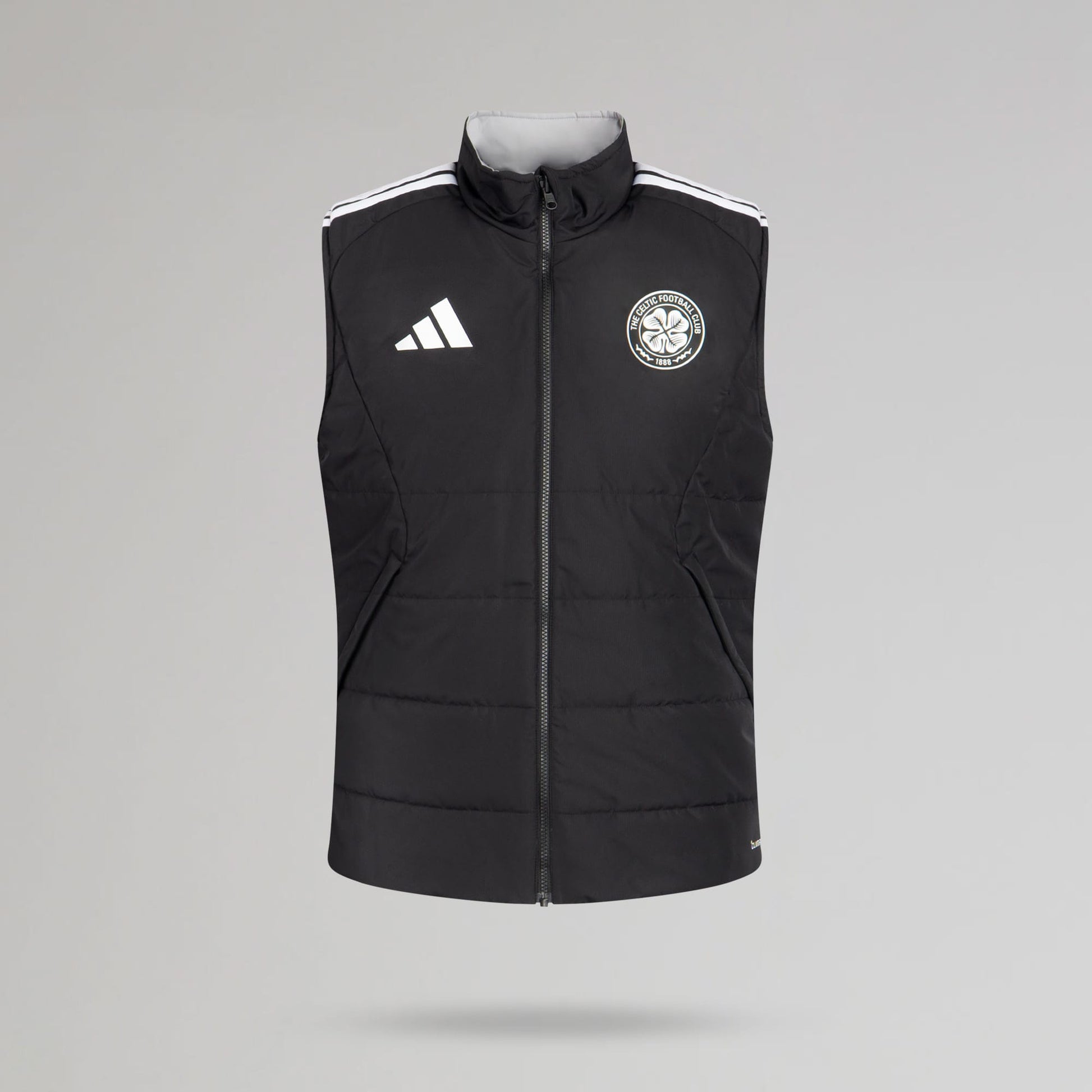adidas Celtic Men's 2026/27 Black/Grey Reversible Gilet