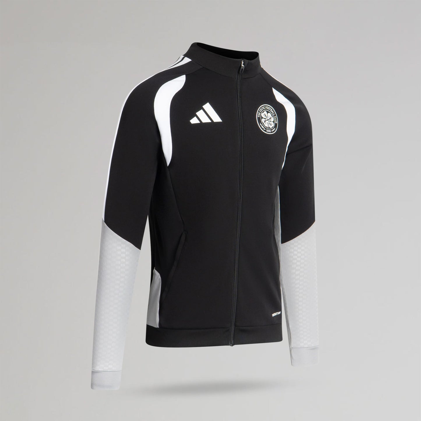 adidas Celtic Men's 2026/27 Black Track Jacket