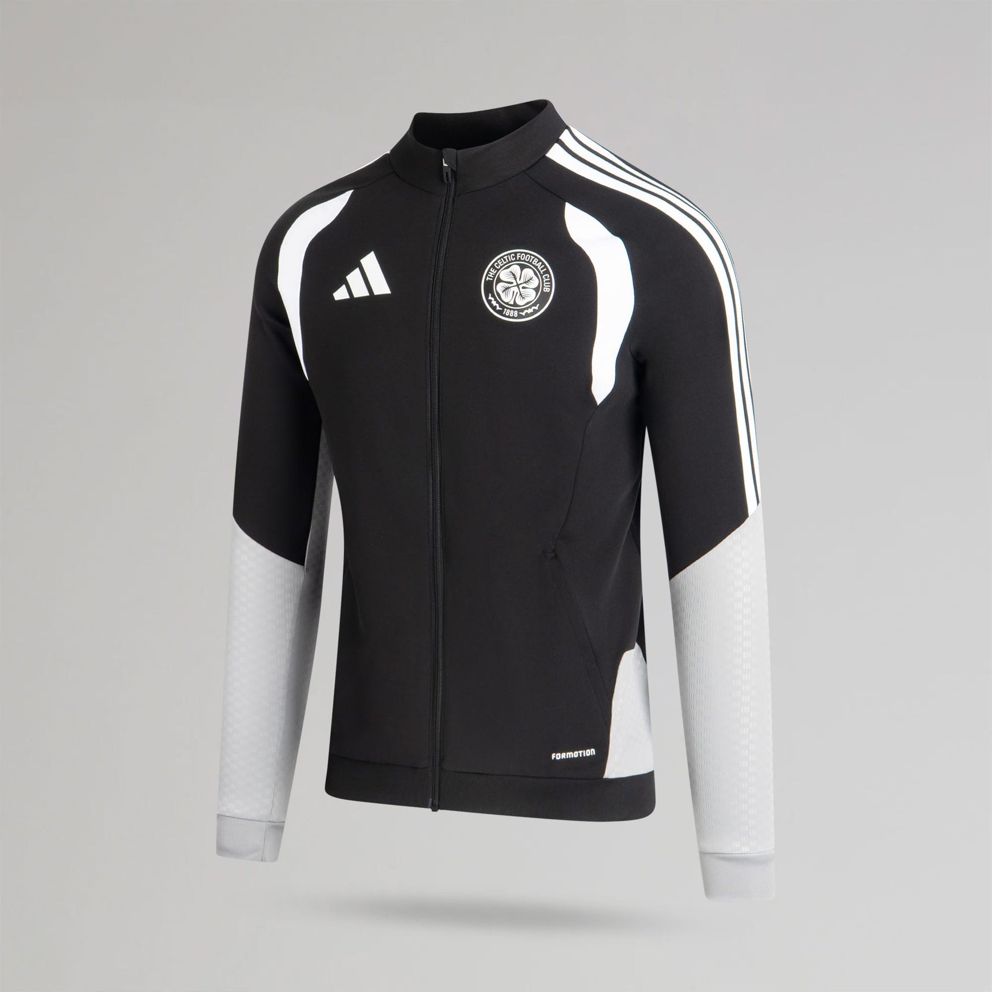 adidas Celtic Men's 2026/27 Black Track Jacket