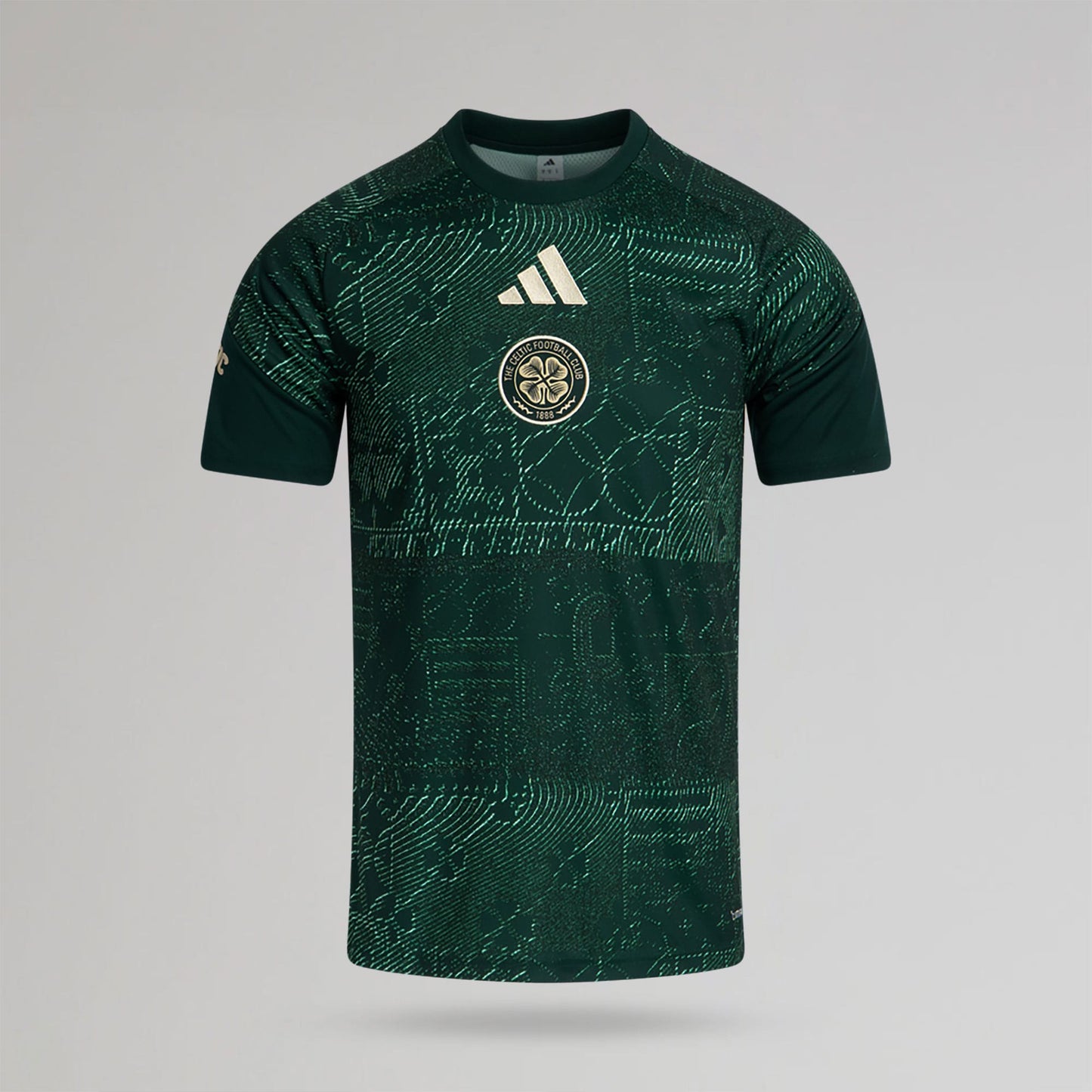 adidas Celtic Men's 2026/27 Dark Green Pre-Match Jersey