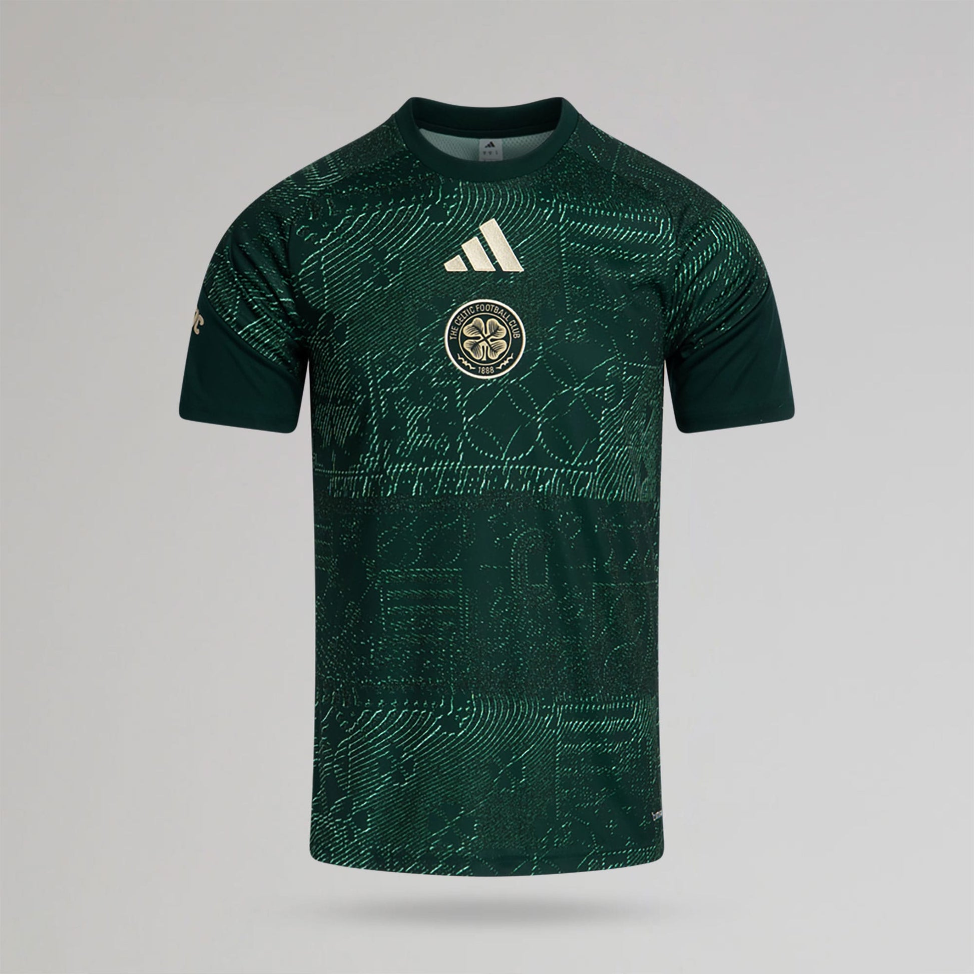 adidas Celtic Men's 2026/27 Dark Green Pre-Match Jersey