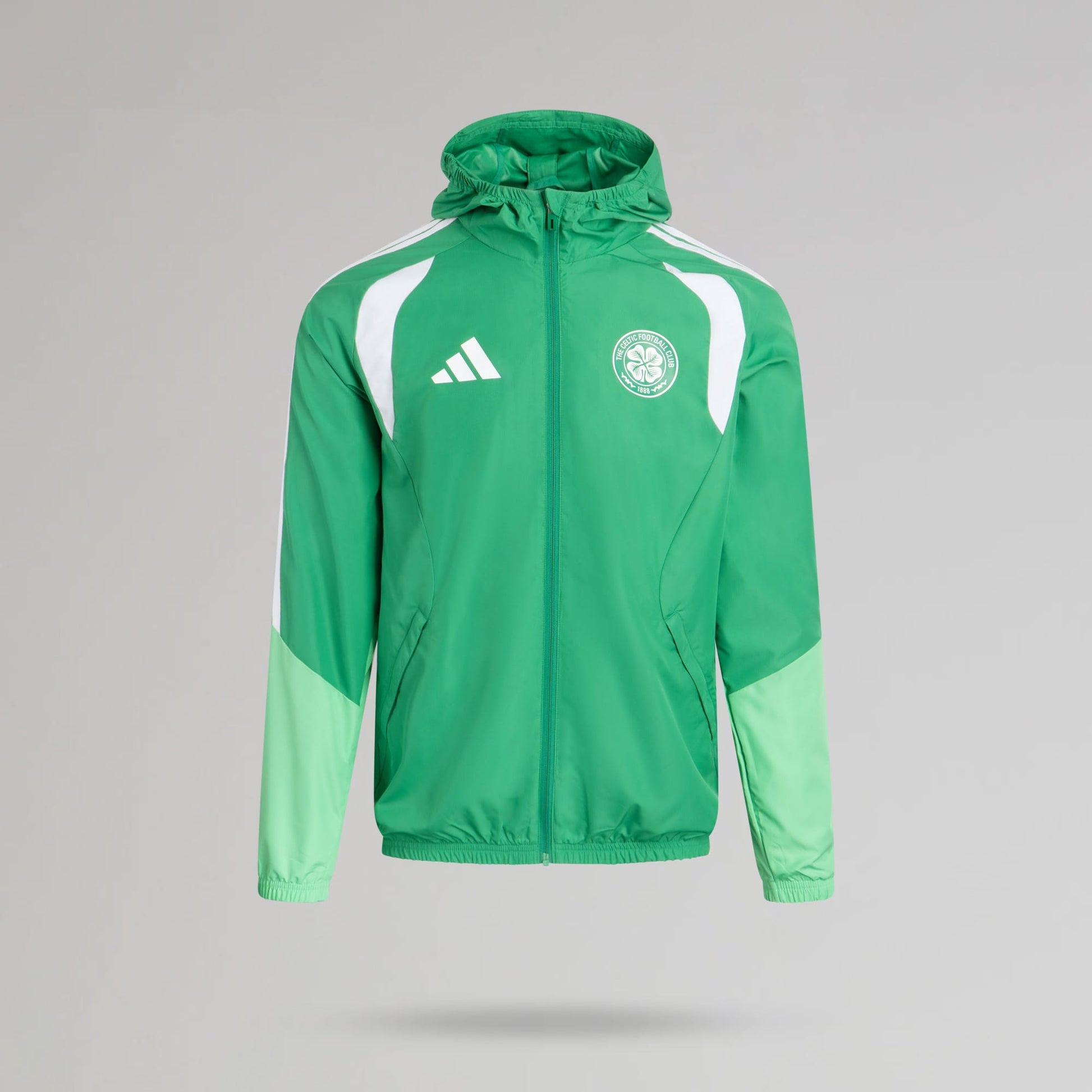 adidas Celtic Men's 2026/27 Green All Weather Jacket