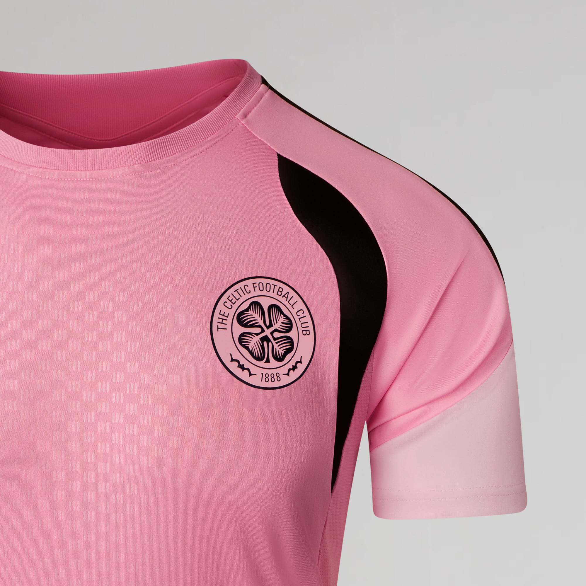 adidas Celtic Men's 2026/27 Pink Training Jersey – Official Celtic