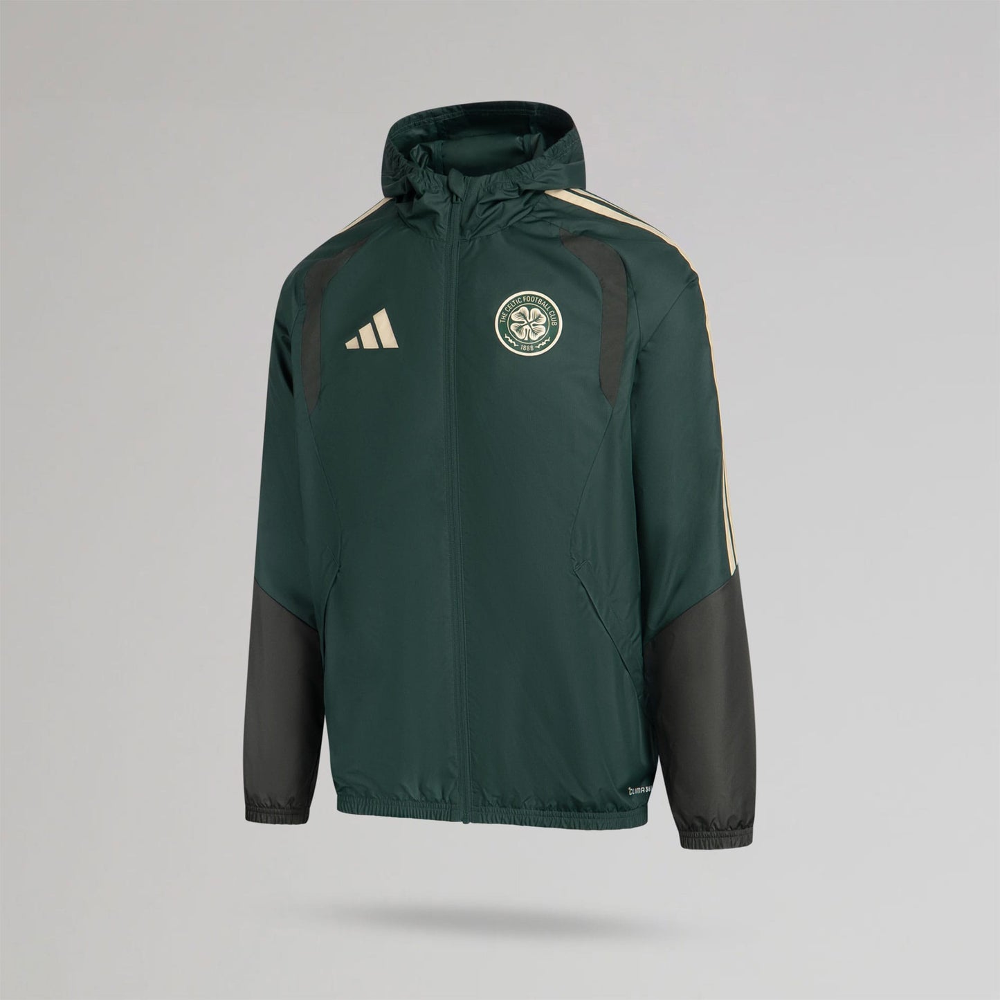 adidas Celtic Men's 2026/27 Shadow Green All Weather Jacket