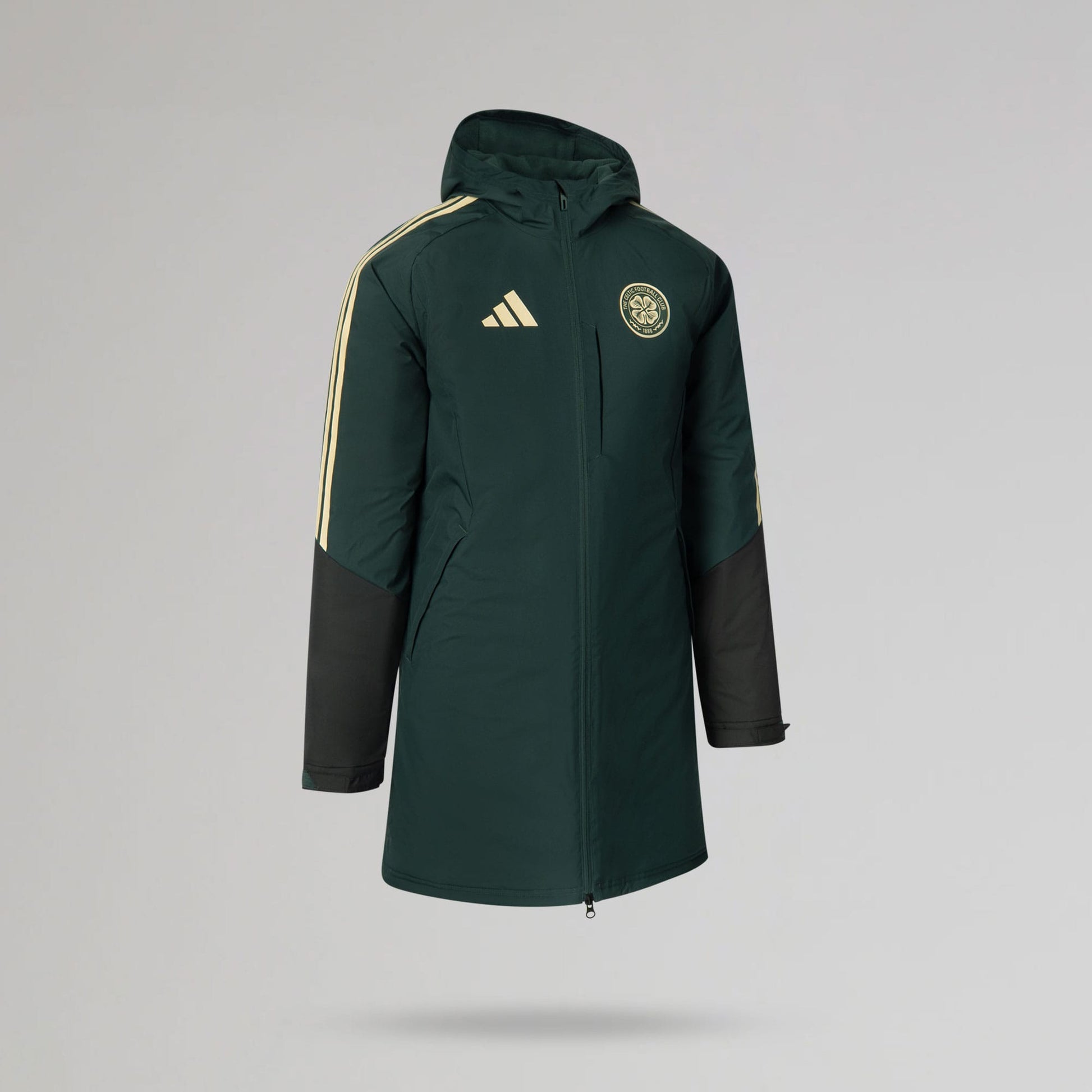 adidas Celtic Men's 2026/27 Shadow Green Parka