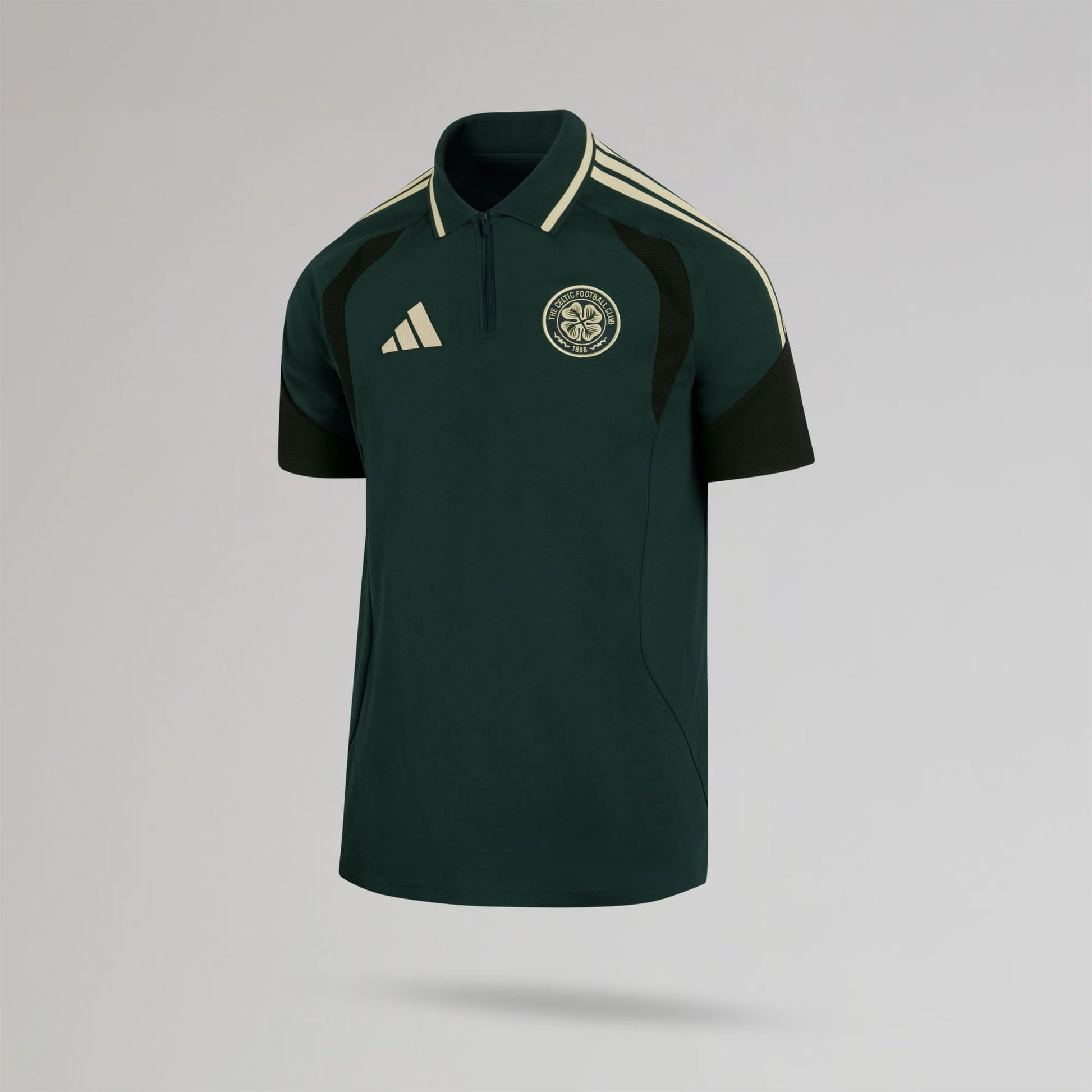 adidas Celtic Men's 2026/27 Shadow Green Training Polo