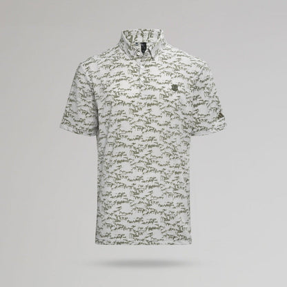 adidas Celtic Men's Golf Go-To Printed Polo Shirt