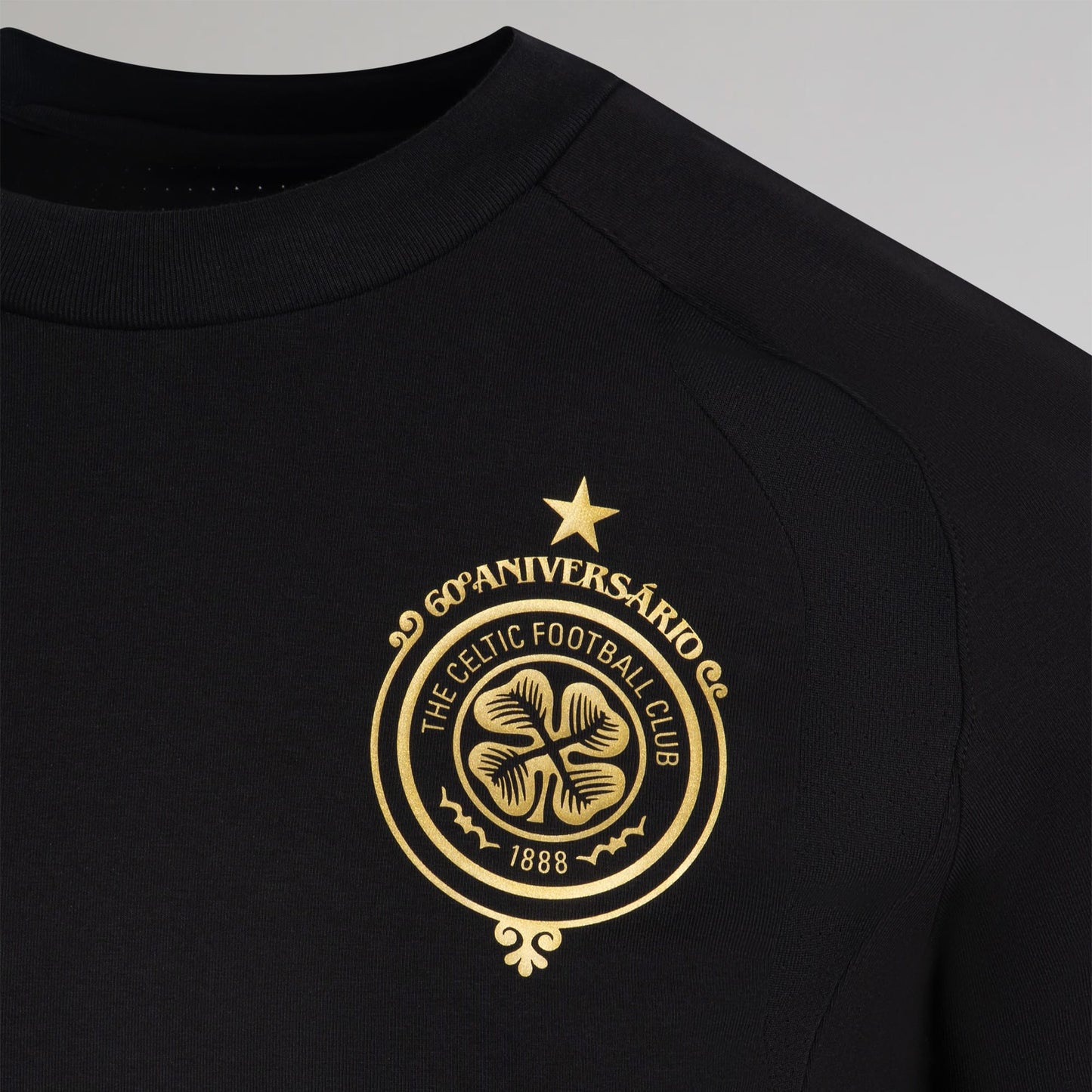 adidas Celtic Tiro Travel Black T-Shirt
