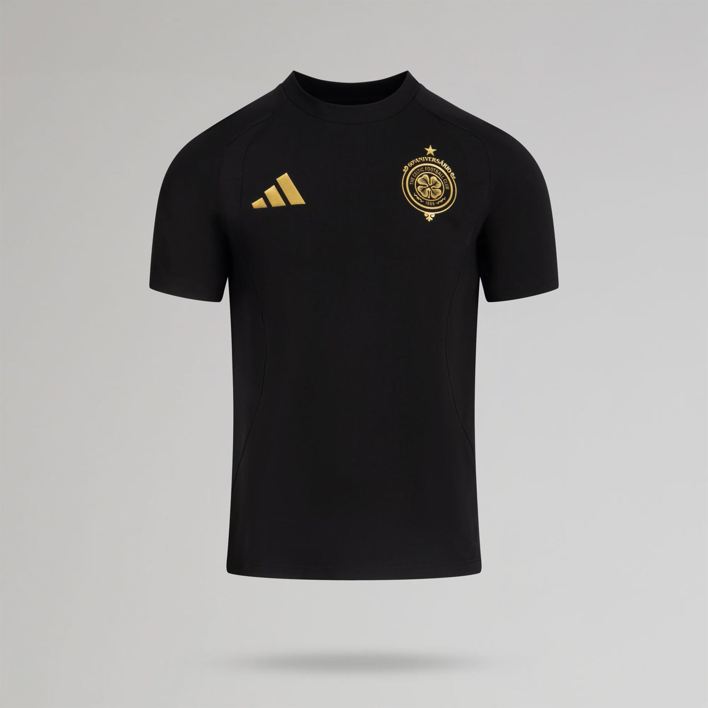 adidas Celtic Tiro Travel Black T-Shirt