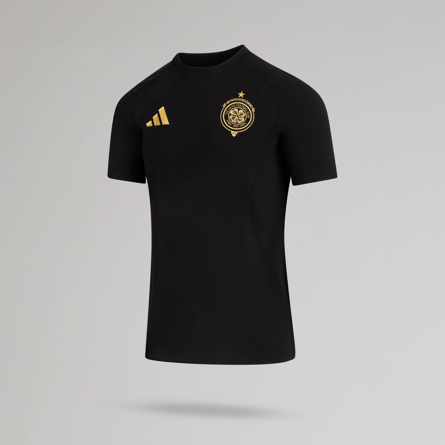 adidas Celtic Tiro Travel Black T-Shirt