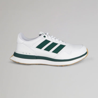 adidas Leather White Spikeless Golf Trainer