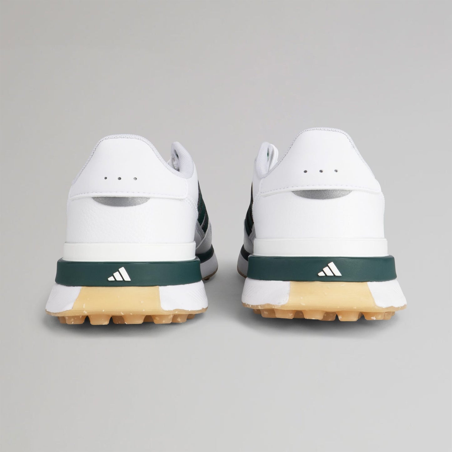adidas Leather White Spikeless Golf Trainer