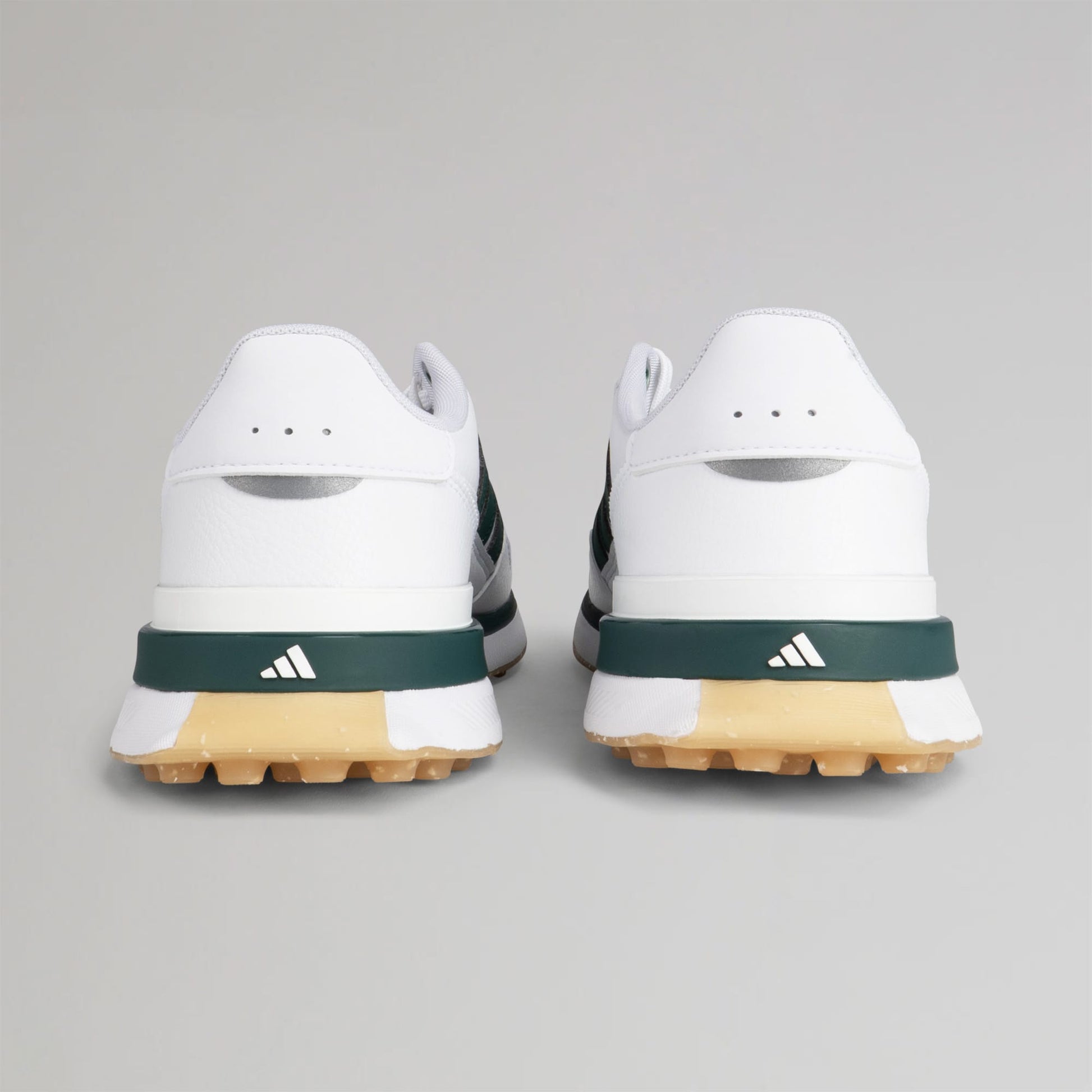 adidas Leather White Spikeless Golf Trainer