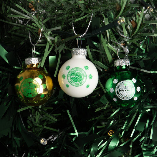 Celtic 10 Pack Mini Baubles