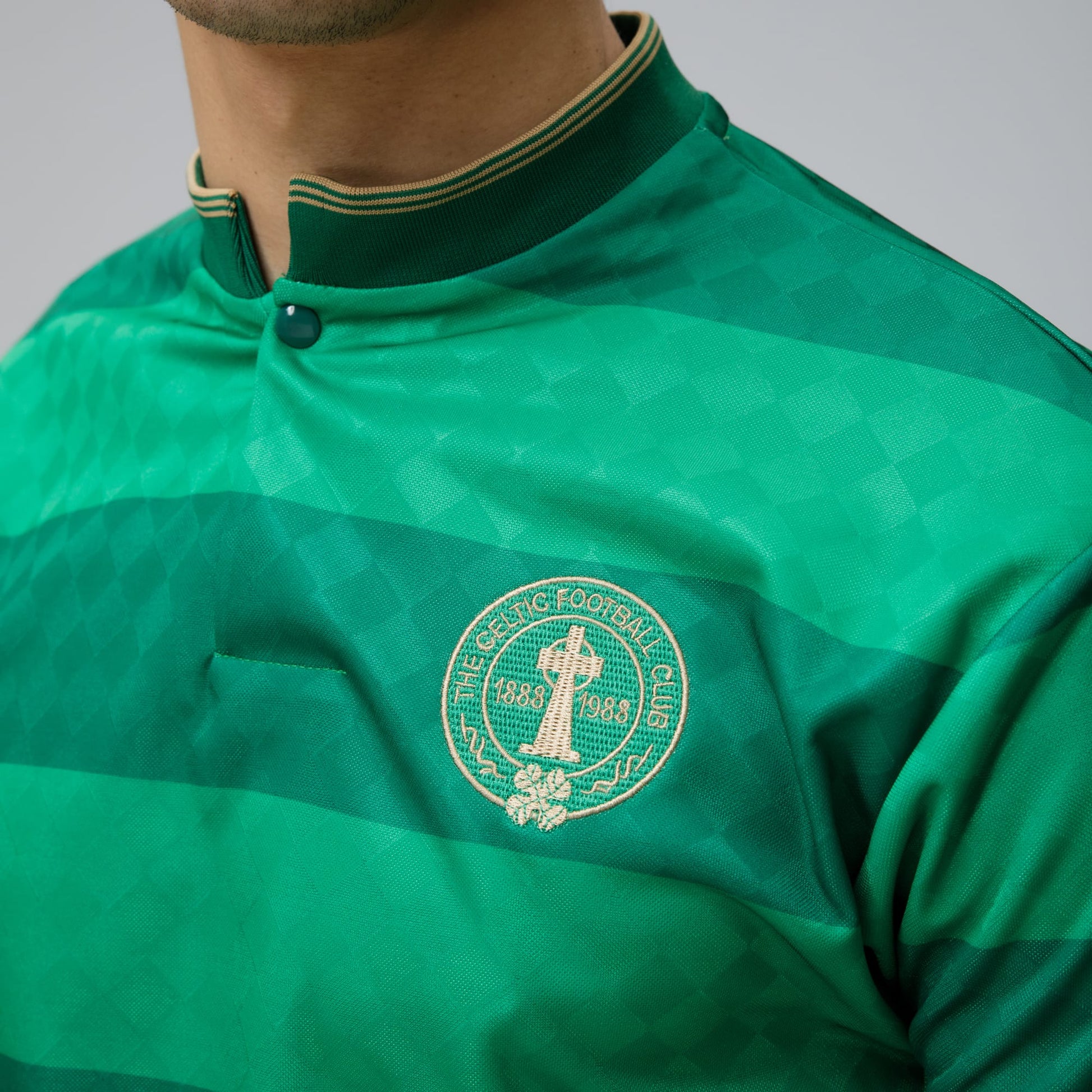 Celtic 1988 Gold Greenout Centenary Retro Jersey