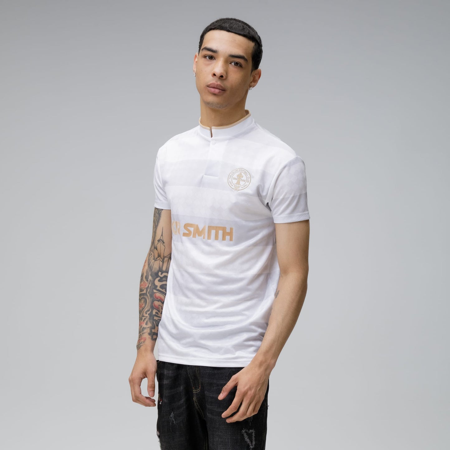 Celtic 1988 Gold Whiteout Centenary Retro Jersey