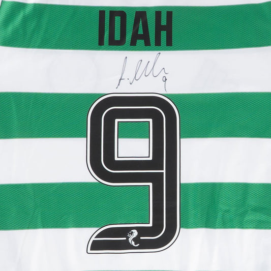 Celtic 2024/25 Adam Idah Signed Home Jersey