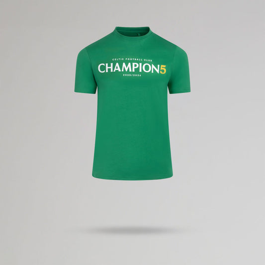 Celtic 2025/26 Champions Junior T-Shirt