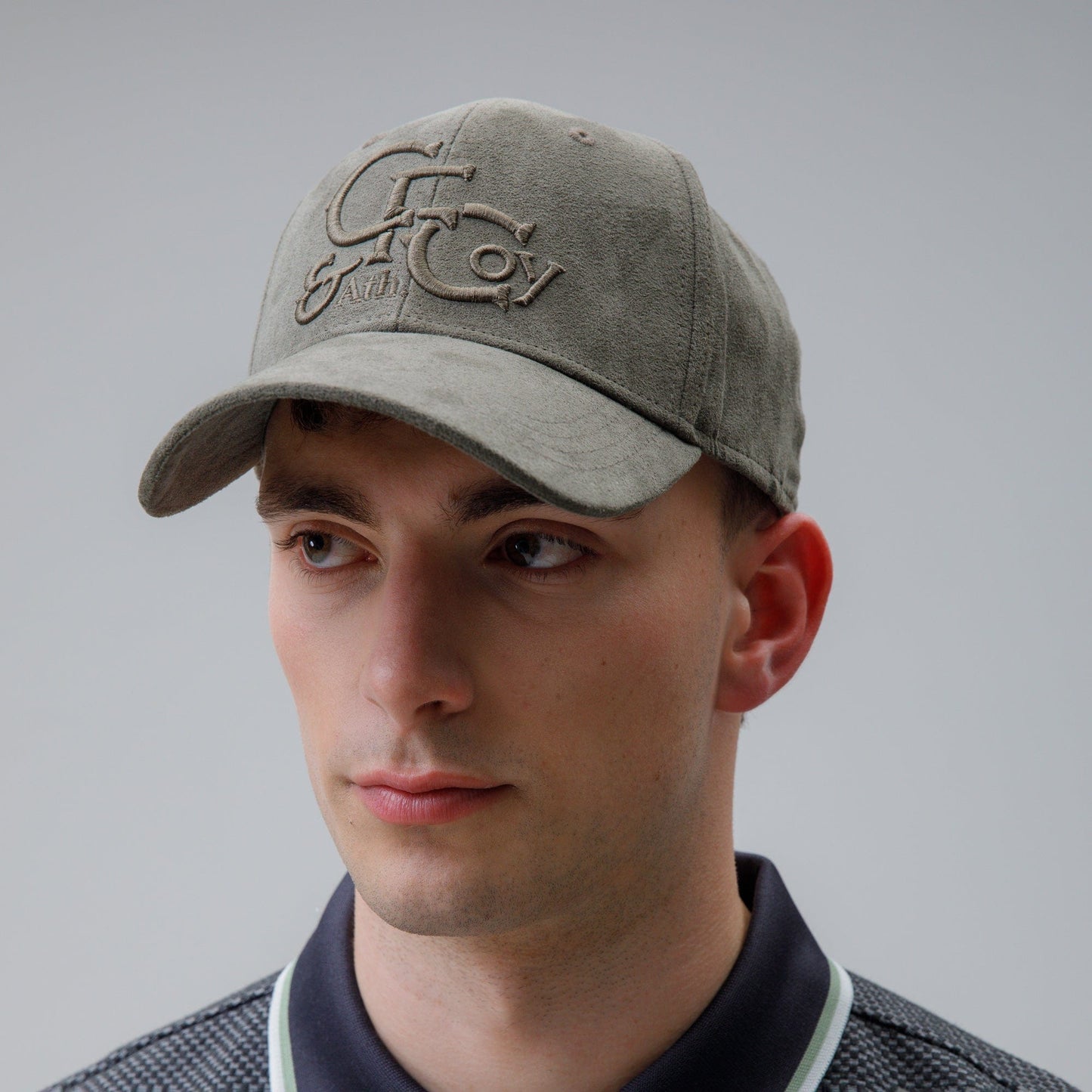 Celtic Adult Khaki Suede Cap