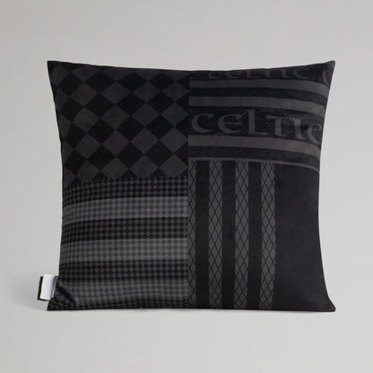 Celtic Blackout Retro Cushion