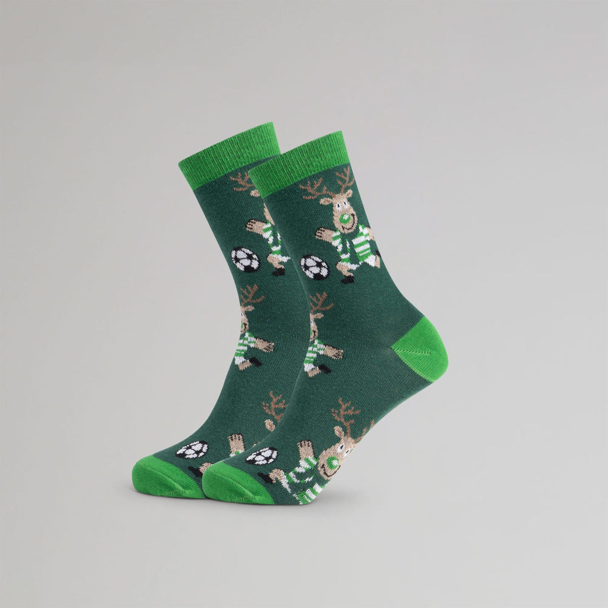 Celtic Christmas Junior Reindeer Socks