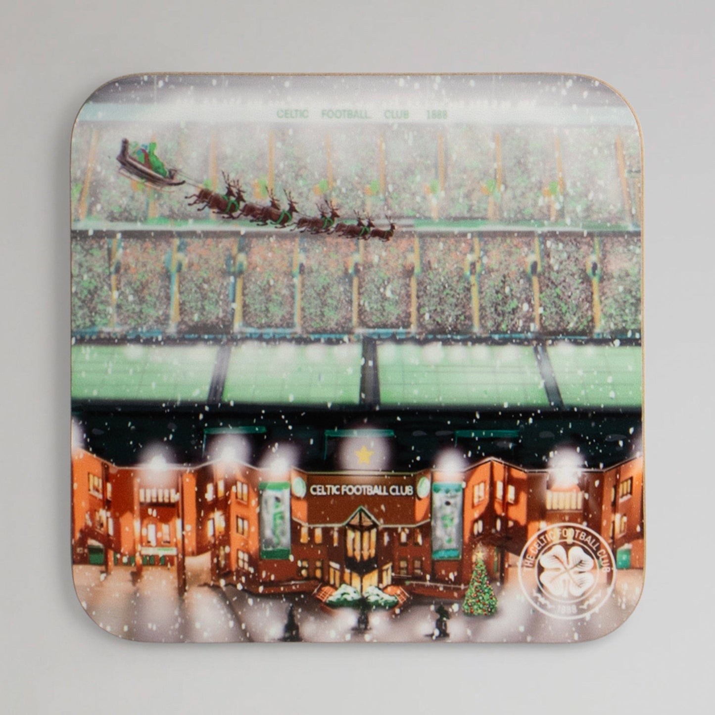 Celtic Christmas Stadium Coaster