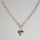 Celtic Crest Heart Chunky Necklace
