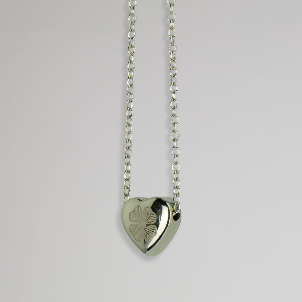 Celtic Clover Heart Necklace
