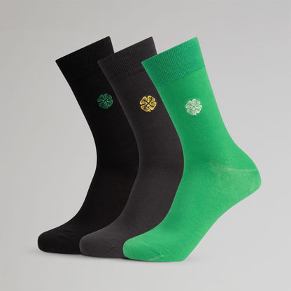Celtic Clover Socks 3 Pack