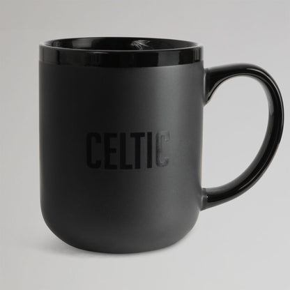 Celtic Crest Black Mug