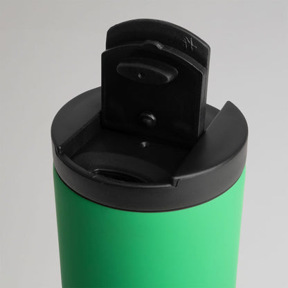 Celtic Crest Green Travel mug