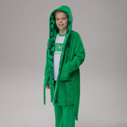 Celtic Crest Junior Green Robe