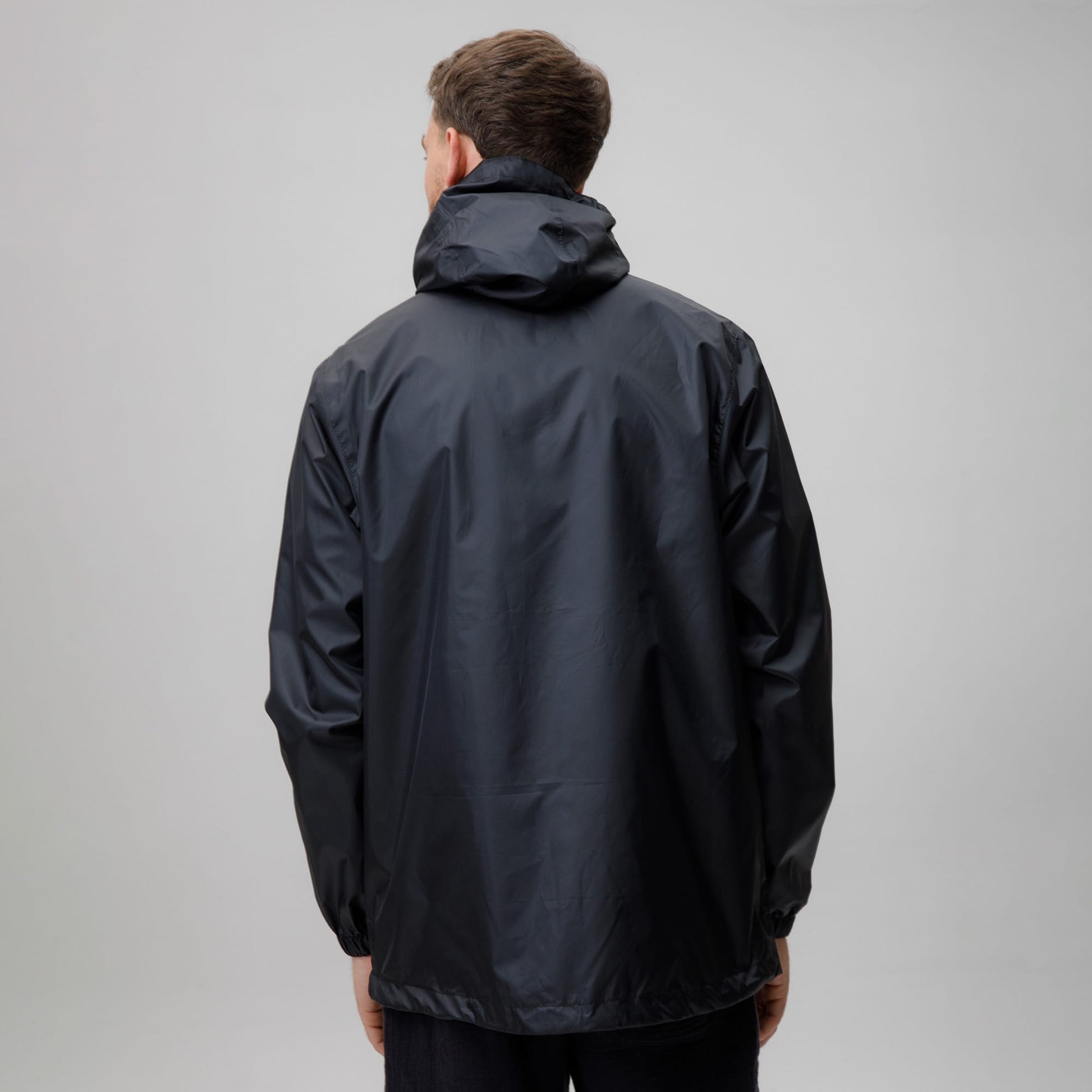 Celtic Crest Men's Black Packaway Jacket