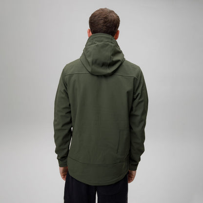 Celtic Crest Men's Hybrid Hooded Jacket