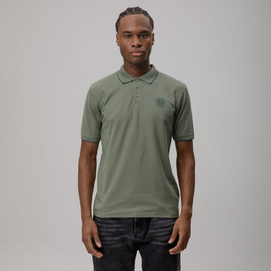 Celtic Crest Men's Sage Polo Shirt