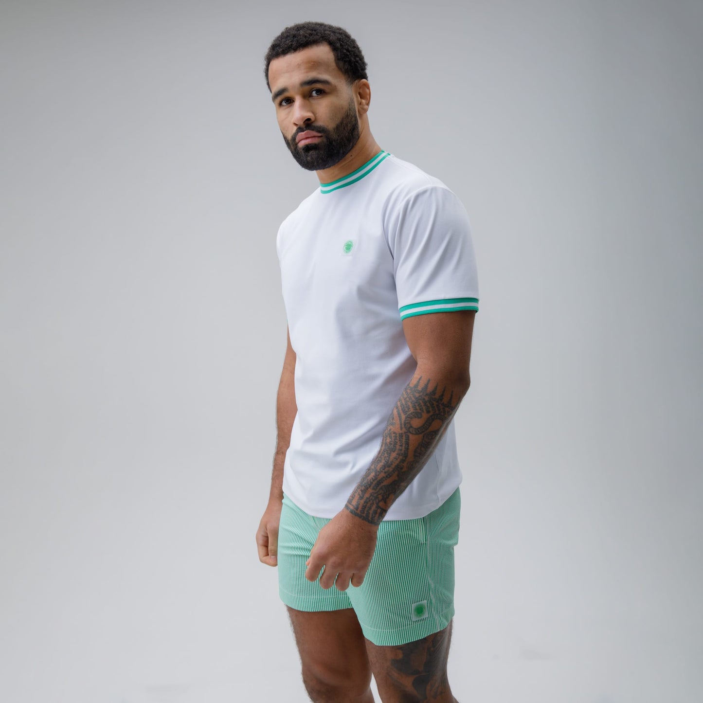 Celtic Crest Men's White T-Shirt