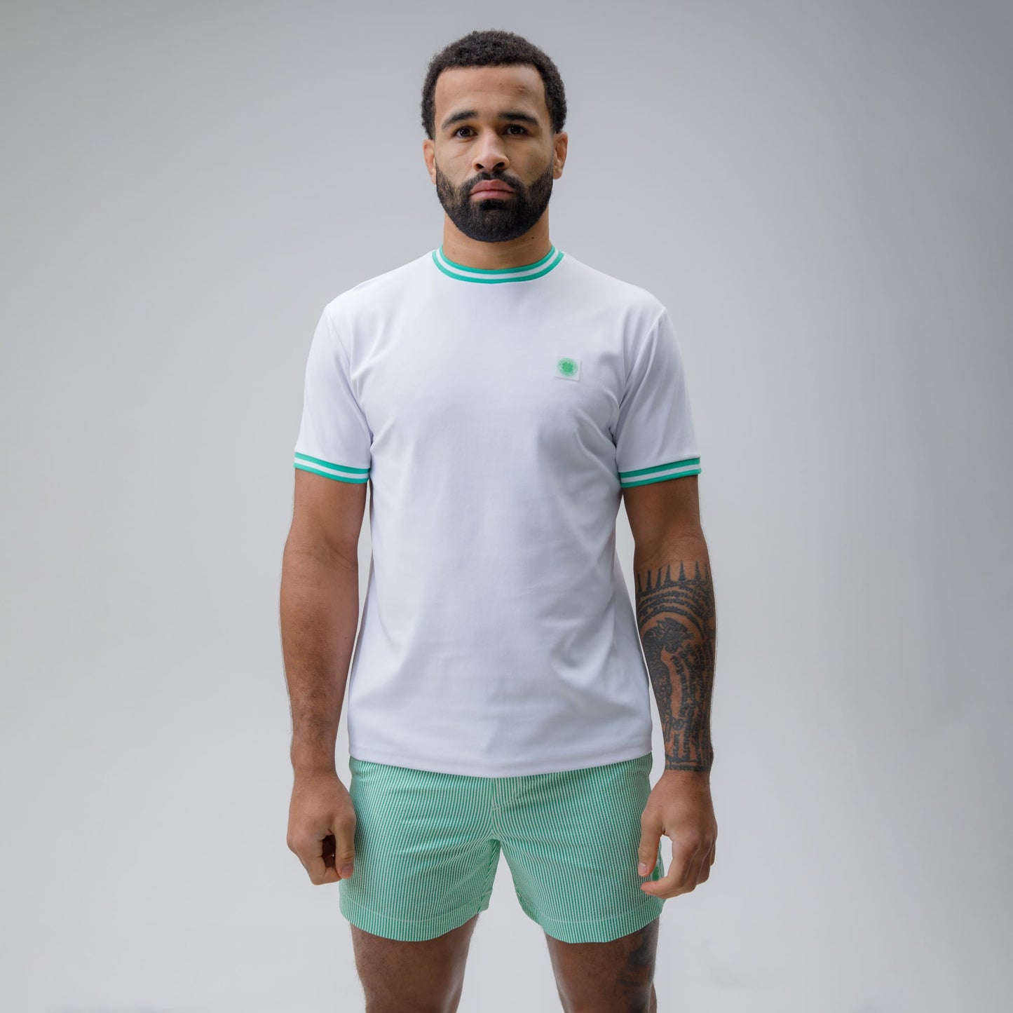 Celtic Crest Men's White T-Shirt