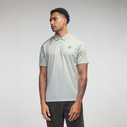 Celtic Crest Patterned Poly Polo Shirt