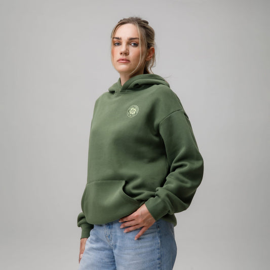 Celtic Crest Women's Back Print Hoodie