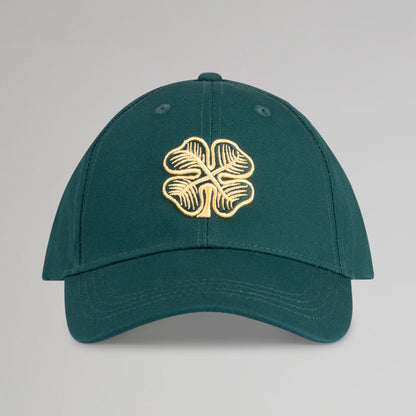 Celtic Dark Green Clover Cap