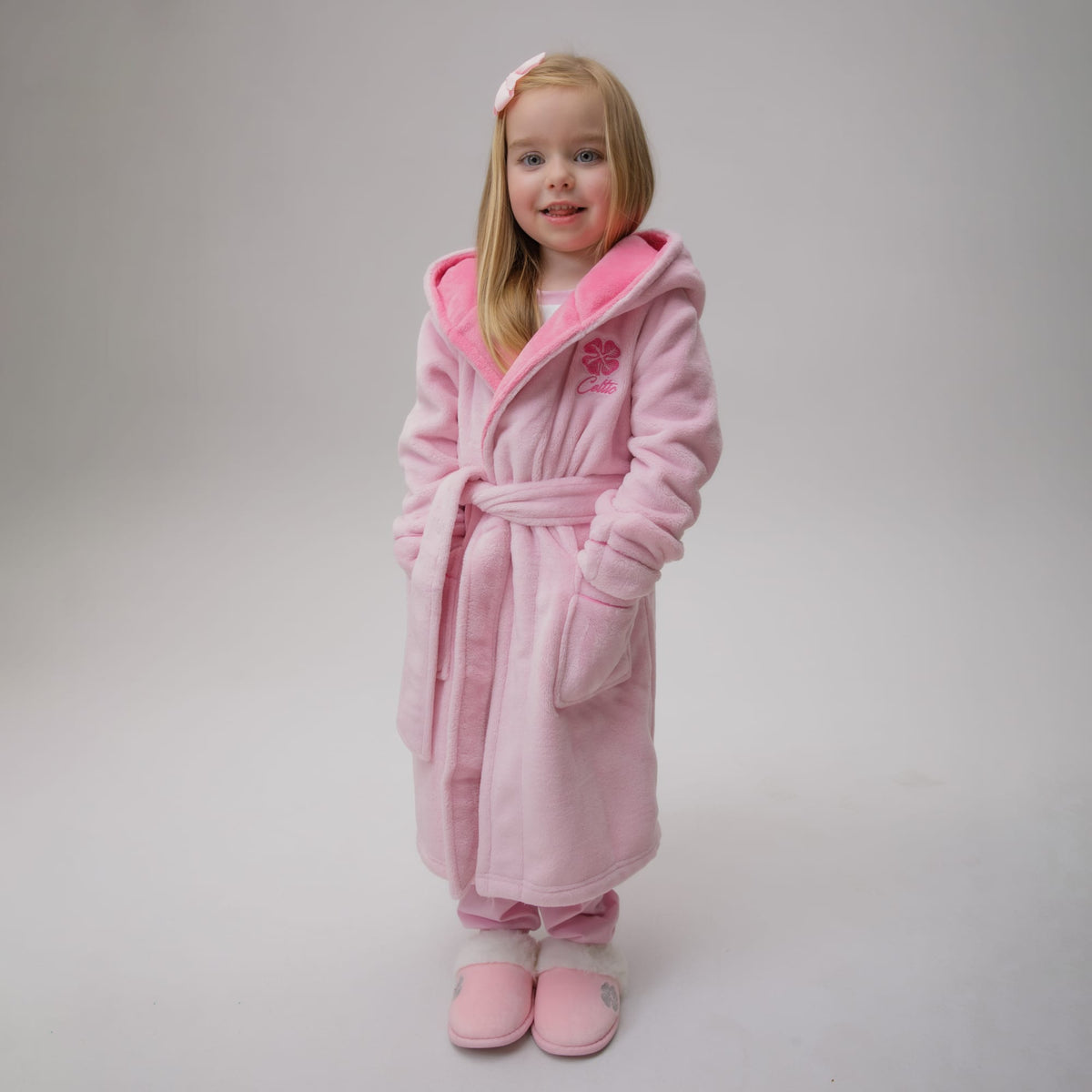 Celtic Girl's Pink Robe