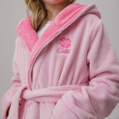 Celtic Girl's Pink Robe