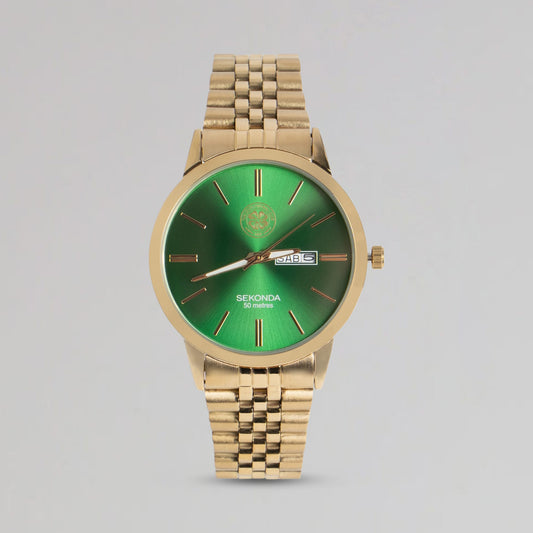 Celtic Gold Bracelet Strap Watch