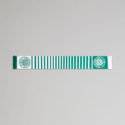 Celtic Green and White Gradient Scarf