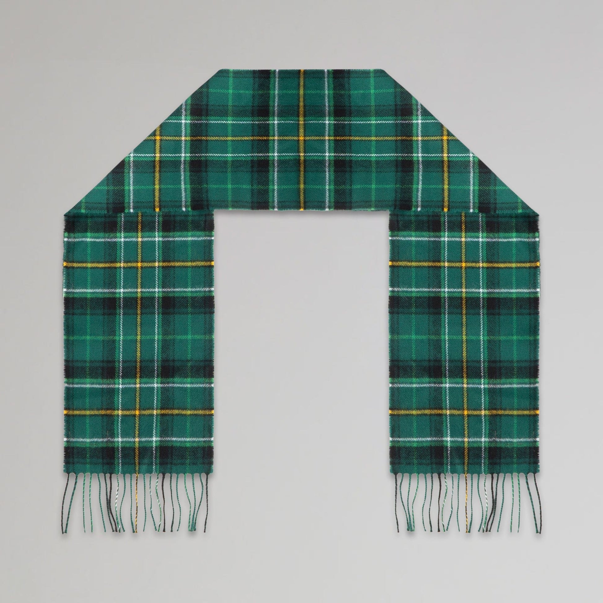Celtic Green Tartan Scarf
