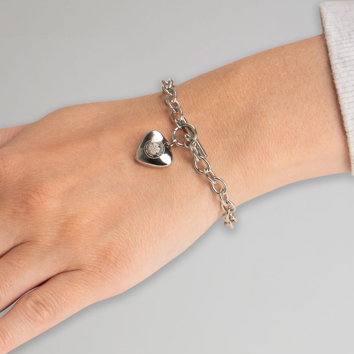 Celtic Heart Chunky Bracelet