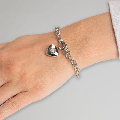 Celtic Heart Chunky Bracelet